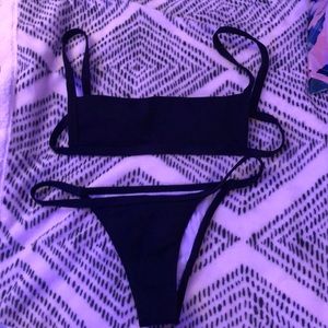 Shein Navy blue bikini